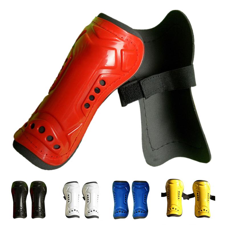 

White Durable New 1 Pair Competition Pro Soccer Shin Guard Pads Shinguard Protector