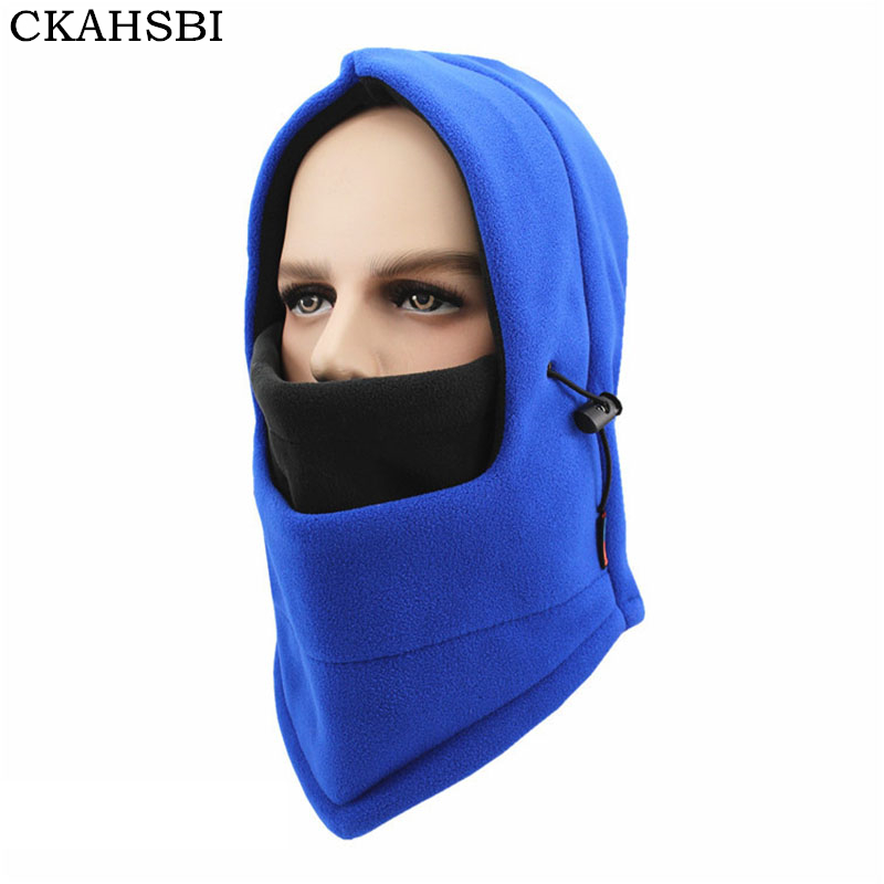 

CKAHSBI Men Bicycle Accessories Winter Cycling Caps Fleece Bike Masks Collar Headscarf Outdoor Patchwork Bicycle Black Warm Wool, Red and gray