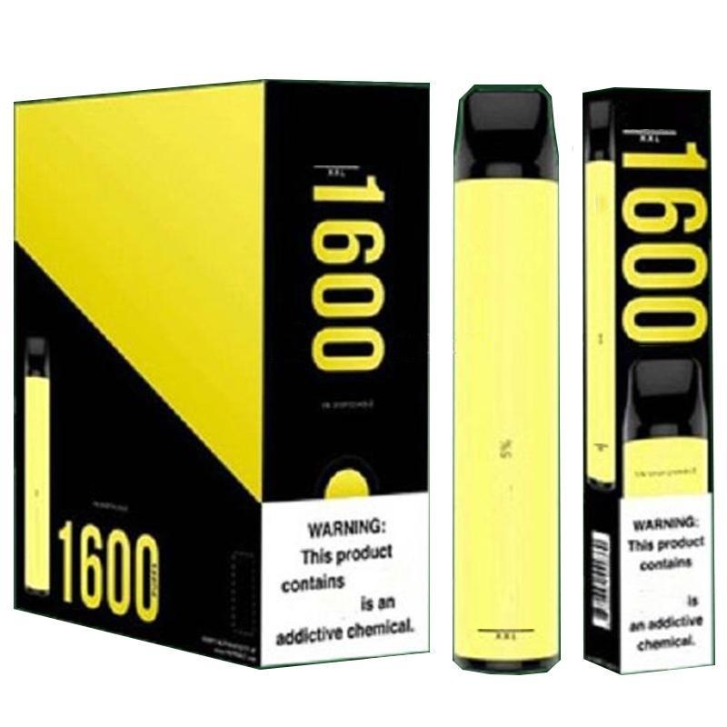 

PUFF XXL cigarettes Disposable vape Pen 1600 puffs 1000mAh 6.5ml 22colors