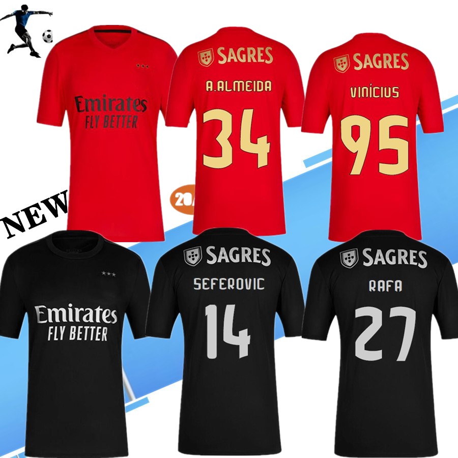 

NEW 20 21 Benfi CA Soccer Jersey away Tshirt 2020 2021 PIZZI Home Football Shirt VINÍCIUS T-shirt RAFA Adult Shirts Camisa Camiseta Maillot, Away+patch