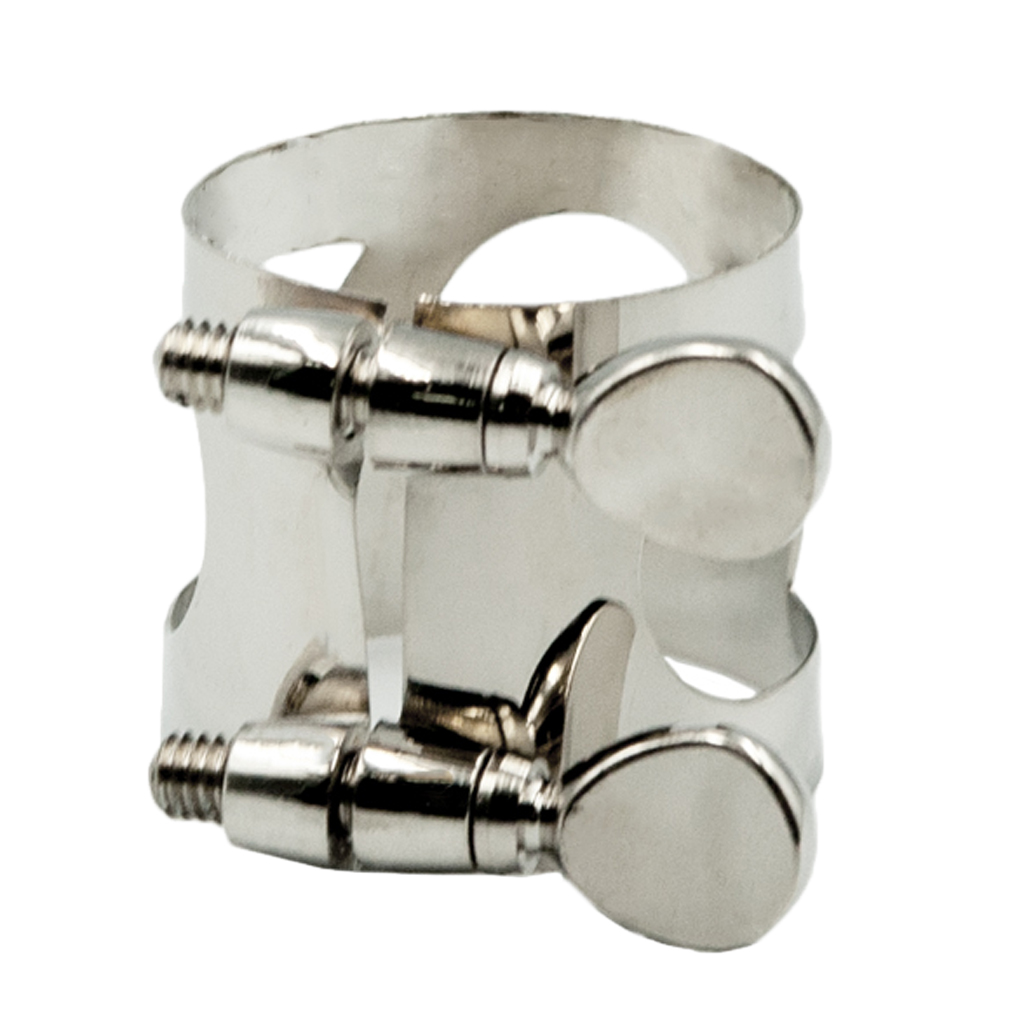 

Saxophone Mouthpiece Clamp Ligature Clip for Sax Lover Players, Silver