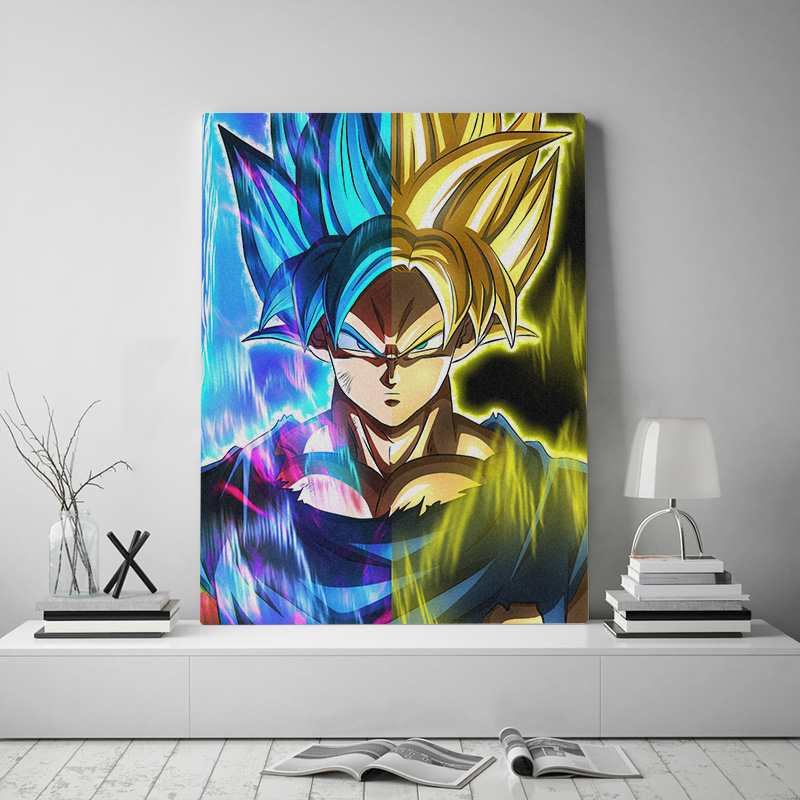 Arte pared de la lona Decoración de Animación Siete Dragon Ball Goku Pintura HD impresión moderna del cartel Cuadros Cuadros modular de la sala Arte pared de la lona Decoración de Animación Siete Dragon Ball Goku Pintura HD impresión moderna del cartel Cuadros Cuadros modular de la sala