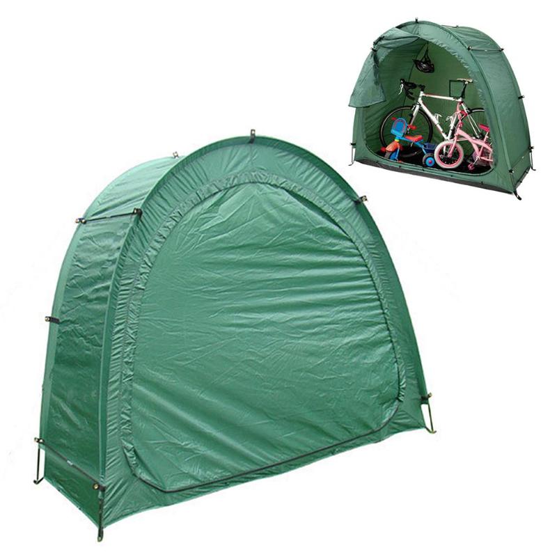 

Bicycle Tent Heavy Duty Space Saving Waterproof weatherproof Outdoor Storage Mountain Bike Shed Tent