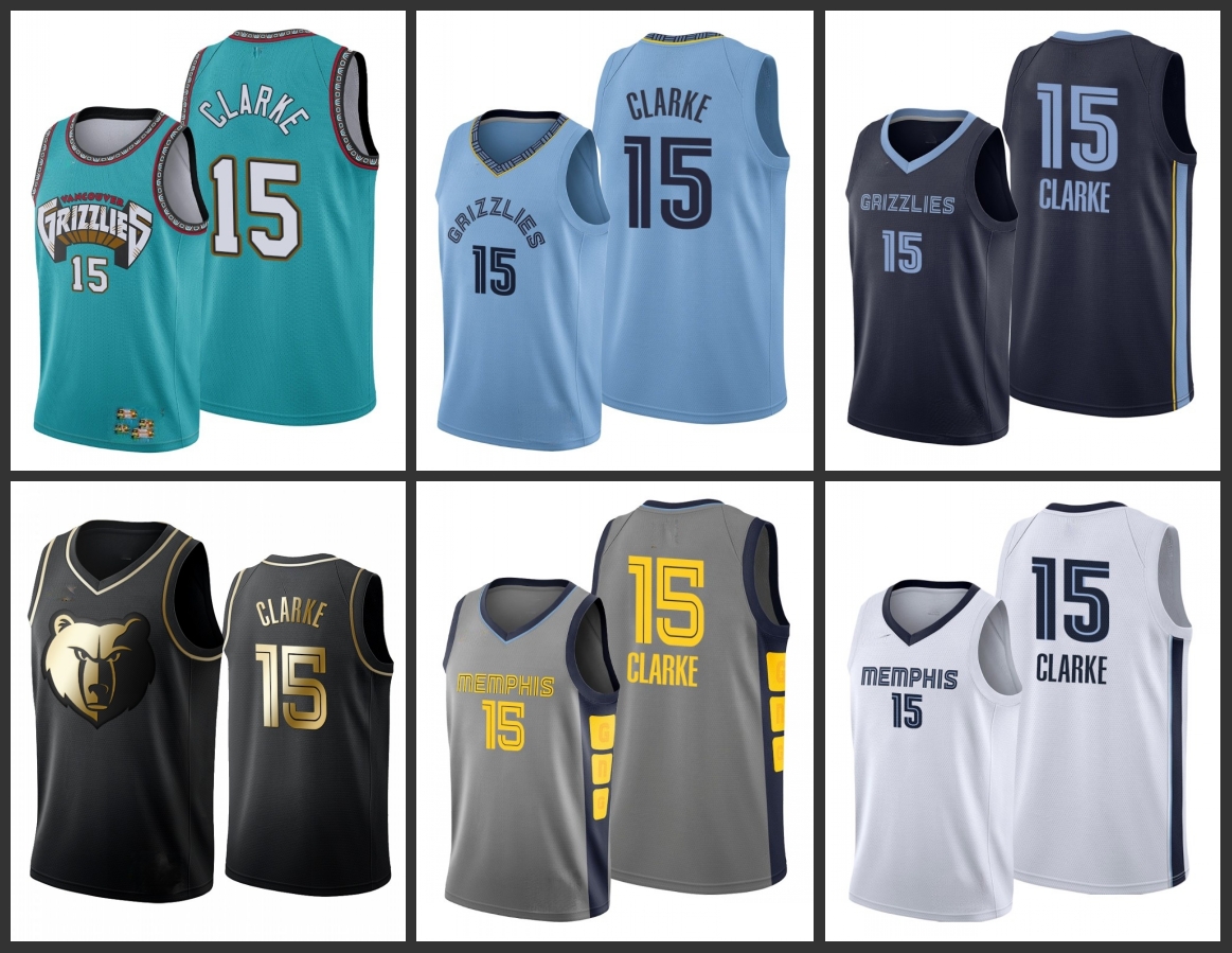 

Memphis Grizzlies Brandon Clarke Men City Basketball Jersey, Black