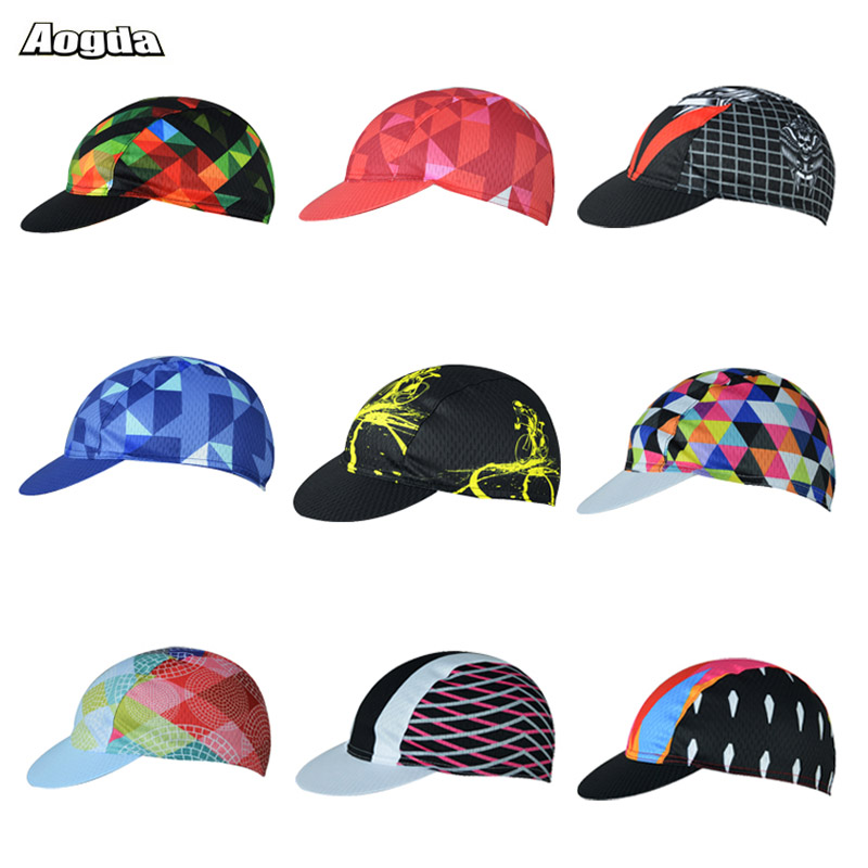 

Aogda Summer Bike Cycling Caps Breathable Polyester Outdoor Sport MTB Bicycle Hat Fluo Green Ciclismo Ultralight Cycling Caps, 06