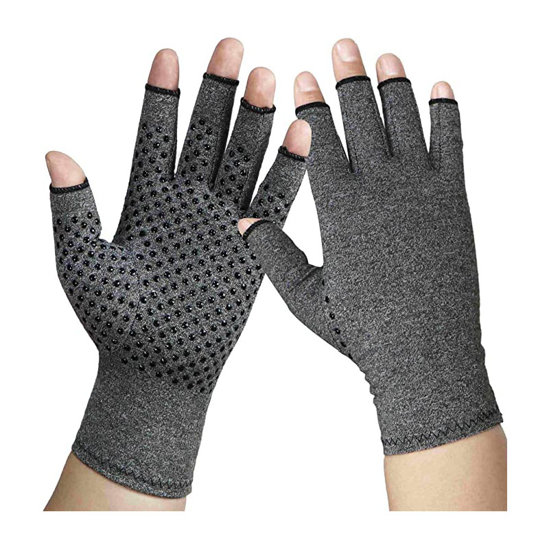 

Compression Gloves for Arthritis for Women and Men Relieve Rheumatoid Osteoarthritis Swelling Muscle Tension and Computer Typing, Dark grey