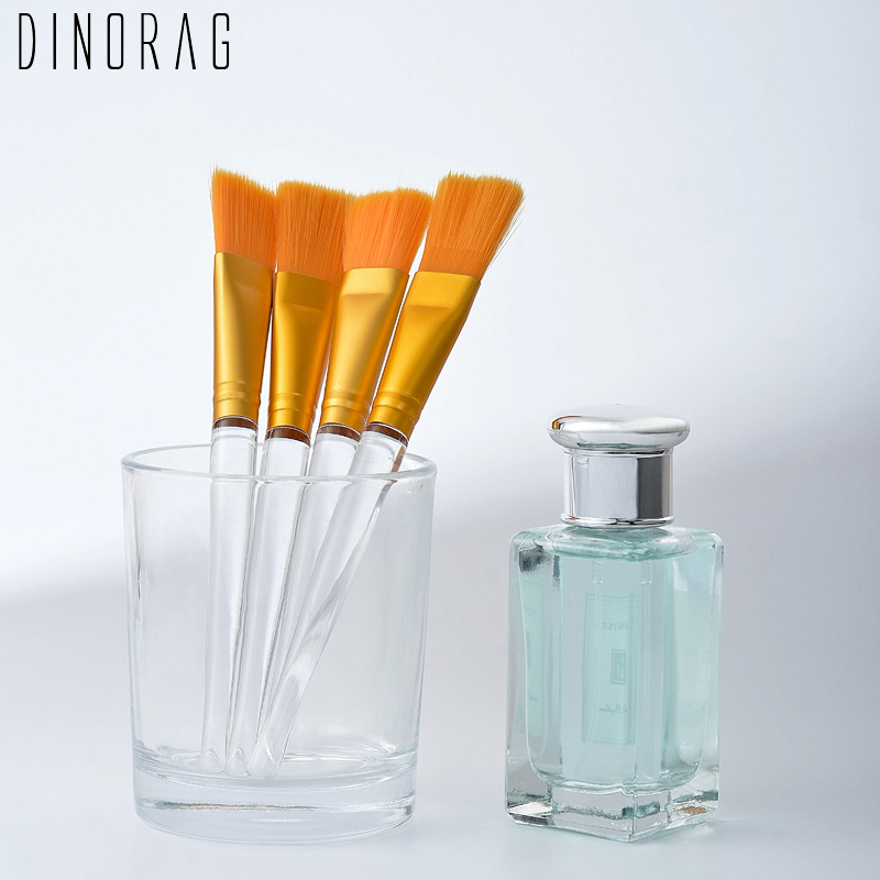 

Dinorag 1Pcs Mask Brush Makeup Brush Soft Multi-function Transparent Handle Rod Facial Beauty Tools