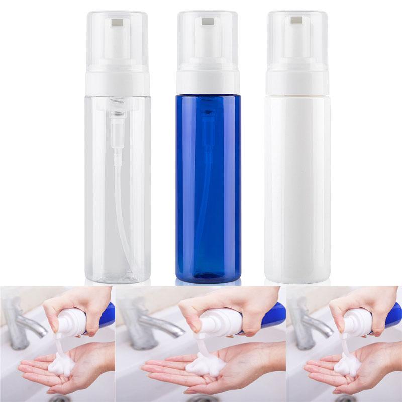 

Travel Foamer Mousse Bottles Jar Container 200ml Plastic Empty with Pump Hand Wash Soap Dispenser Bubbling Foam Bottle Jars 0105PACK