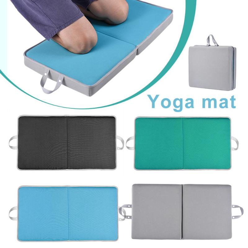 

Multifunctional Yoga Knee Pads Cushions Garden Kneeling Pad Extra Thick Large Thickened Yoga Foam Block Pad Training Mat, Blue