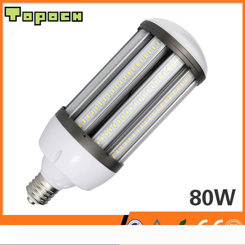 

Topoch LED Bulb Corn Light 80W 100W 120W 120LM W UL CE Listed 250W-400W MHL HPS Replacement Mogul Base IP64 Large Area Lighting
