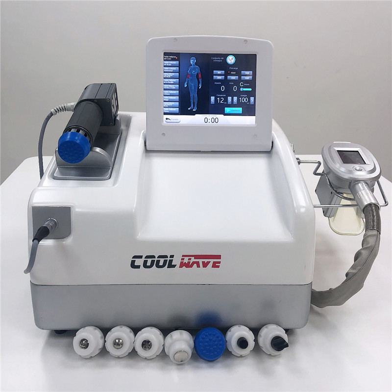 

CE approved Body Slimming Multifunction Cool Wave Shock Wave Cryolipolysis Machine for ED Slimming Acoustic wave