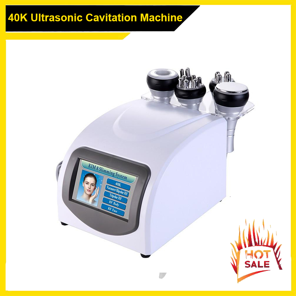 

Radio Frequency Ultrasonic Cavitation 5in1 Cellulite Removal Slimming Machine Vacuum Weight Loss Beauty Equipme