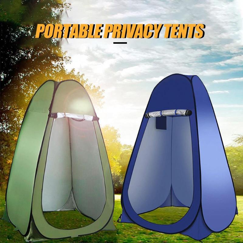 

Portable Up Privacy Shower Tent Spacious Changing Room For Camping Fishing Hiking Beach Outdoor Dressing Tent Toilet Bathroo