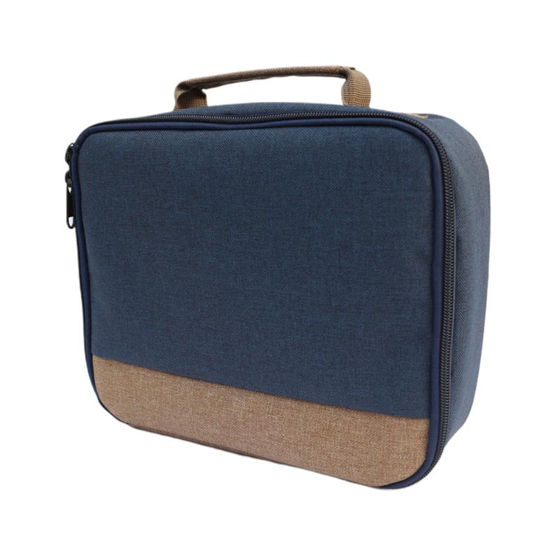 

Canvas Travel Organizer Storage Bag Solid Casual Carrying Zipper Protection Case Compact Anti For Canon CP1200 CP1300