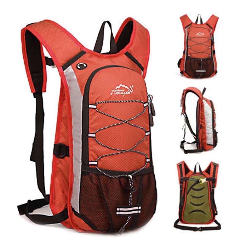 

Outdoor Backpack Camping Climbing Bag Waterproof Mountaineering Hiking Backpacks Molle Sport Bag Climbing Rucksack drop shipping, Orange