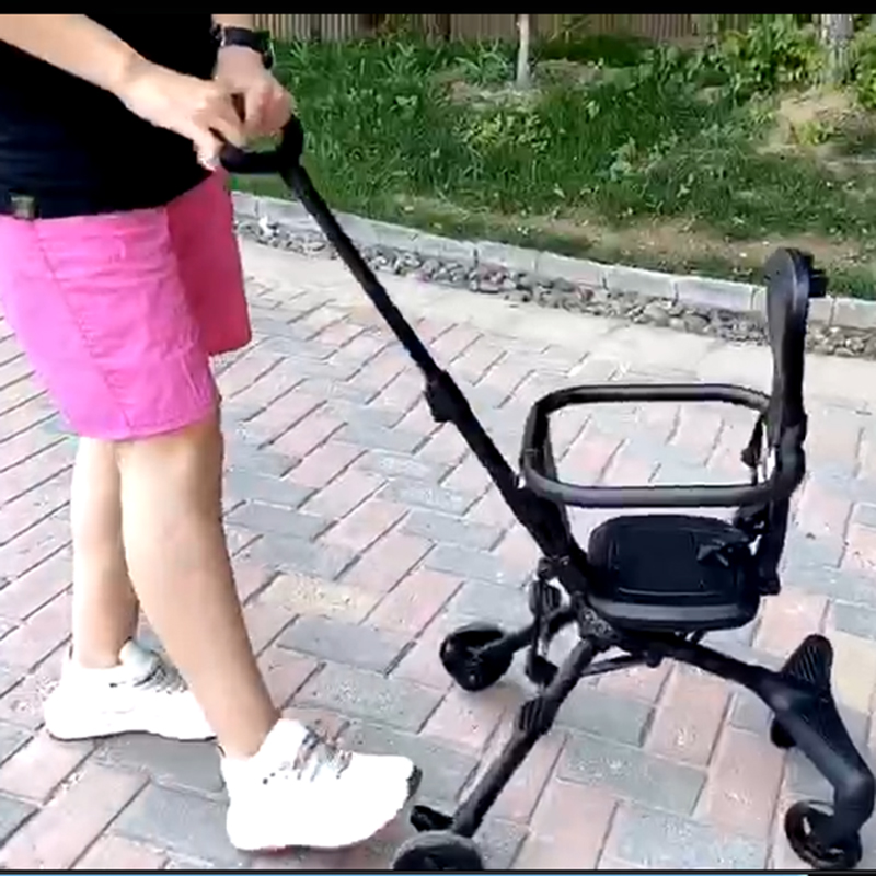 

New Simple Comfortable Stable Baby Stroller Collapsible Multifunctional Baby Stroller
