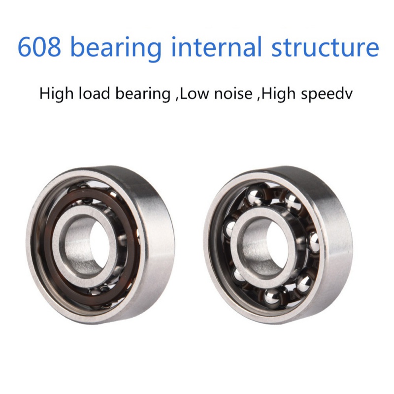 

High Quality 10pcs ABEC-11 High Speed Wearproof Skateboard Scooter Inline Bearings Outdoor Skate Board Accessories, Black