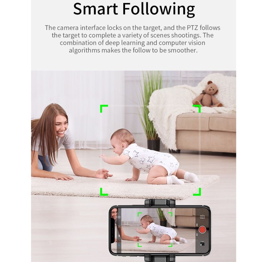 

Rotary Tracking Shooting Bracket Suitable Work Video Teaching Life Video Sharing TikTok Production Automatic Rotation Tracking Shooting