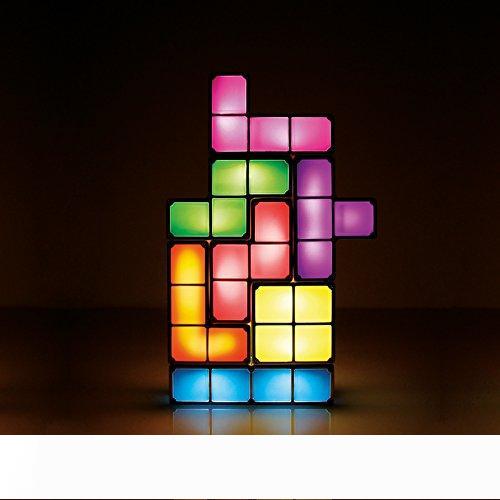

USB Powered Version Magical LED Decorative Lamp Set desk lamp toys night light led tetris light Christmas Gift Cyber Monday Gift