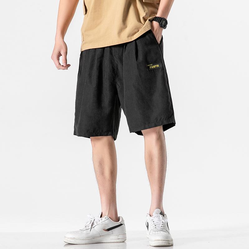 

JAPAN 2020 Summer Men Cargo Shorts Casual Multi Pocket Short Pants Hip Hop Streetwear Punk ROCK Trouers, Hk20159 b