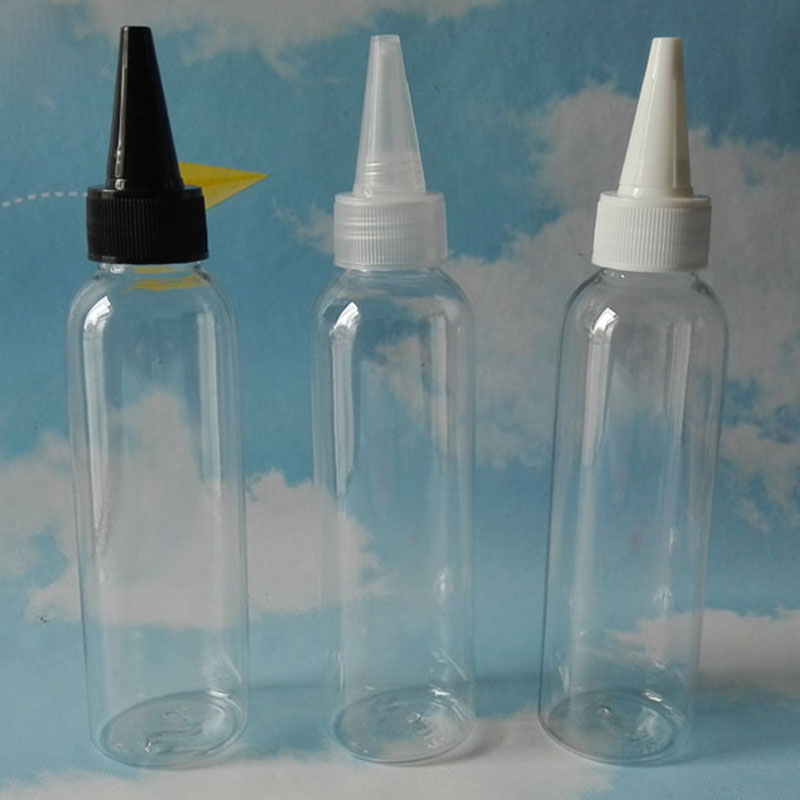 

10pcs Plastic Empty Applicator Bottle Glue Tube Needle Tip PET E-liquid Inverted Travel Container Cosmetic Bottles Squeeze 120ml