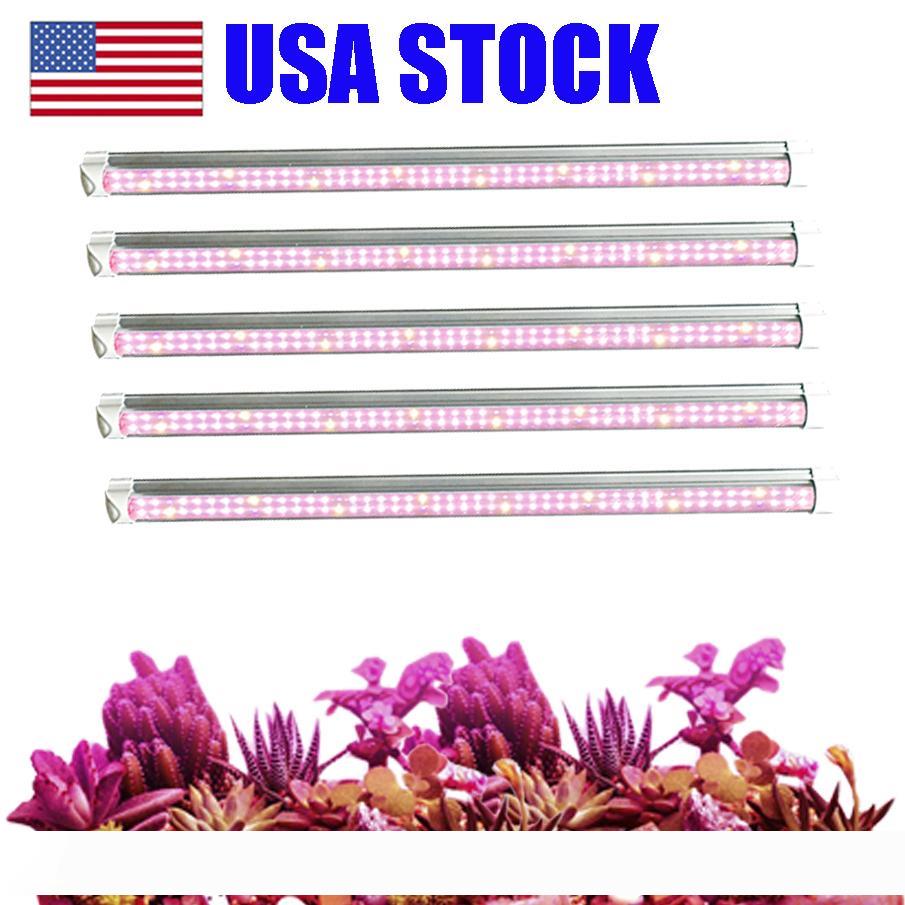 

T8 LED Grow Light 2FT 3FT 4FT Plant Grow Light Bar Strip Tube, Full Spectrum Sunlight Replacement with High PAR for Indoor Plant USA STOCK