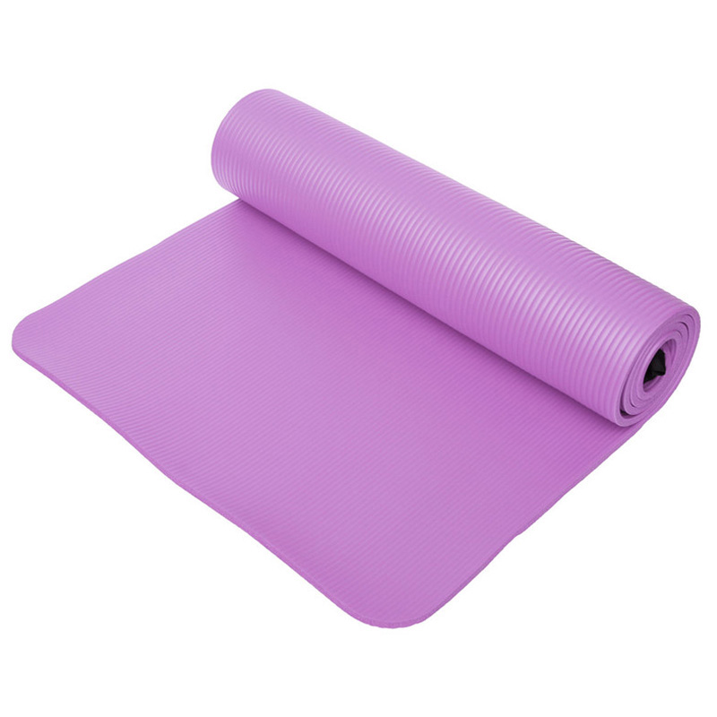 

Non-Slip Yoga Mat Sport Gym Soft Pilates Mats Foldable For Body Building Fitness Exercises Equipment 183 x 61 x 1Cm, Purple