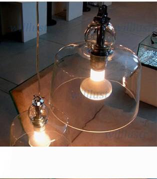 

transparent white black chrome color produzione privata acquatinta pendant light suspension lamp blown glass shiny chromed metal