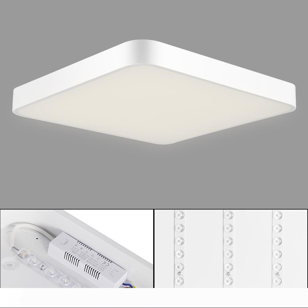 

36W Ultra Thin Square LED Ceiling Down Light Bathroom Kitchen Living Light Day Warm White Dimmable