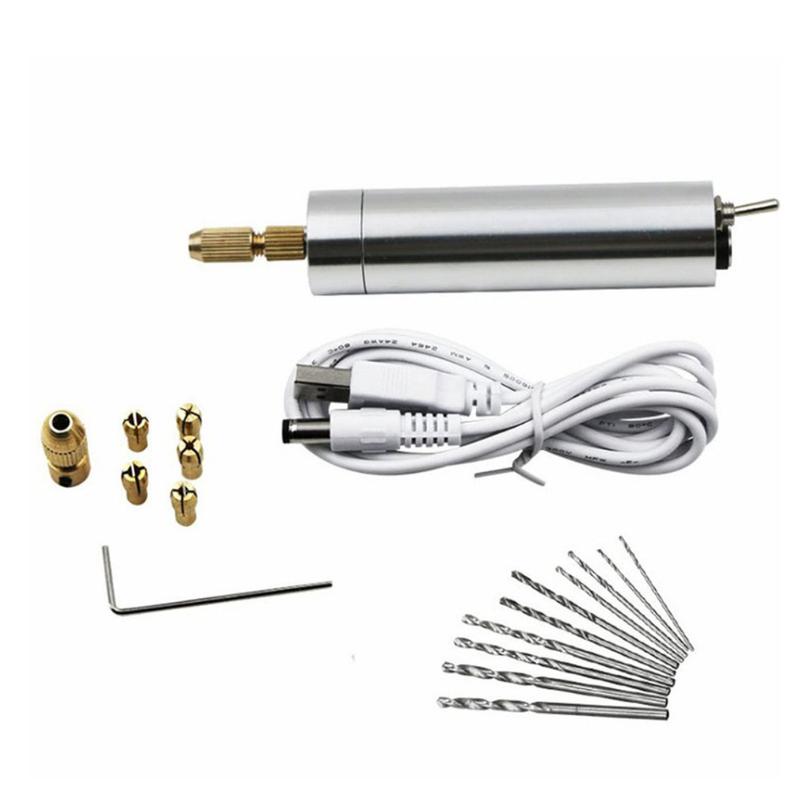

Drilling and polishing machine carving pen mini electric grinder with USB cable Circuit board PVC plastic board