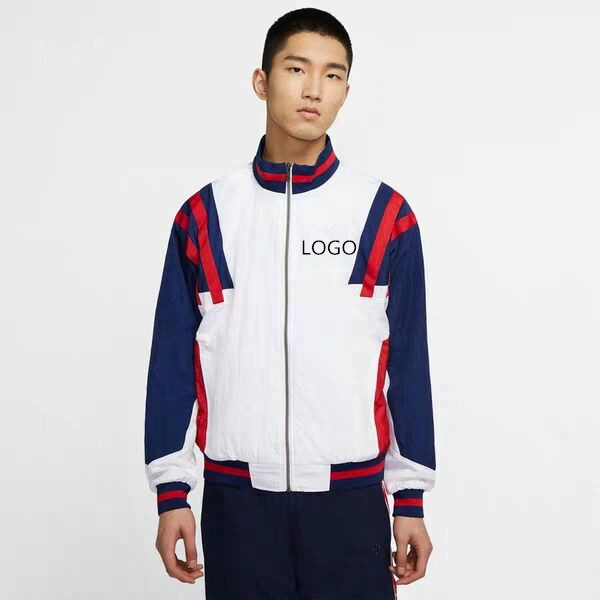 

Mens Womens long sleeve Jackets Windbreaker Sports Jacket Coats Zipper Hoodies Sweatshirts Patchwork Print Outerwear Asian size Wholesale, Gray