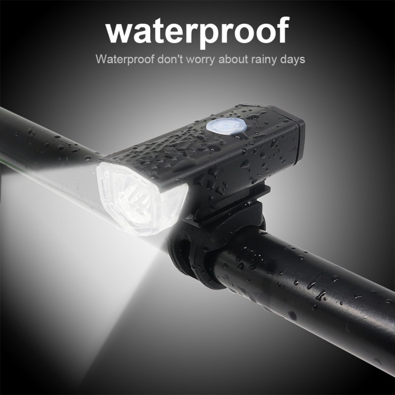 

2020 Bike Lights USB Rechargeable Bicycle Light Power Bank Super Bright Waterproof Headlight For Bike