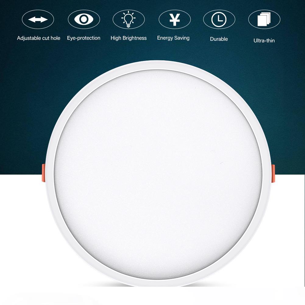 

20W LED Panel Lights Ceiling Round Recessed Lamp Surface Mounted Round Modern Ceiling Lamp Fixture for Indoor Home Lighting