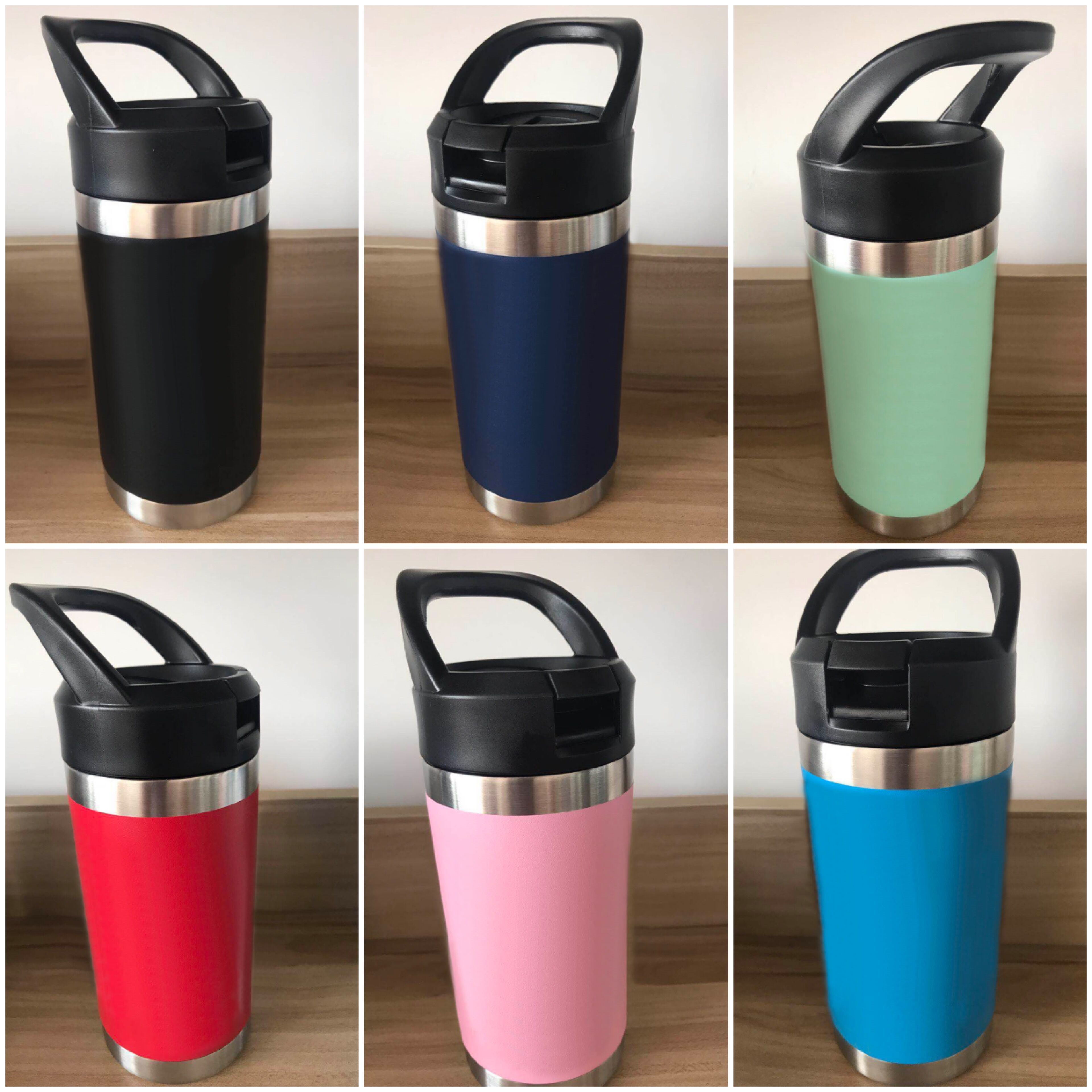 

Top Seller Brand New Jr.12 Oz Kids Bottle Ages 3+ 6 Colors Children's Water Cup Bottle for Hiking and Camping, 6colors for choice