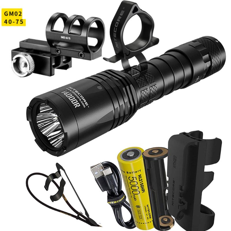 

NITECORE I4000R Powerful Led CREE XP-L2 4400 LM Rechargeable Tactical w/5000mAh Battery