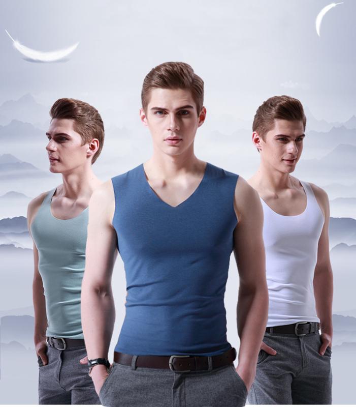 

Men's Tank Tops Running Vest Fitness Sleeveless Undershirts Male Gym Tank Top Men Loose Sport Vest Plus Size Seamless, 03