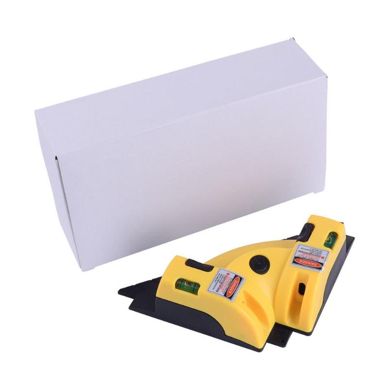 

Portable 90 Degree Right Angle Square Laser Level Leveling Instrument Laser Measurement Tool Level