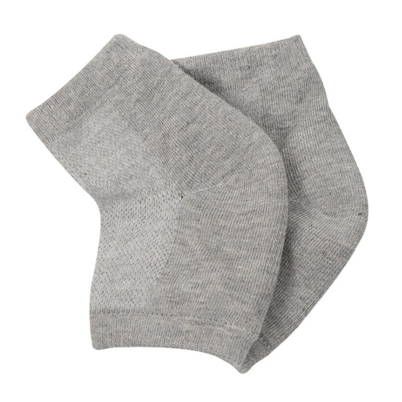 

New Moisture Absorption Heel Socks Polyester Cotton Sock Heel Protection Sleeve Breathable Pain Cushion Ankle Sock