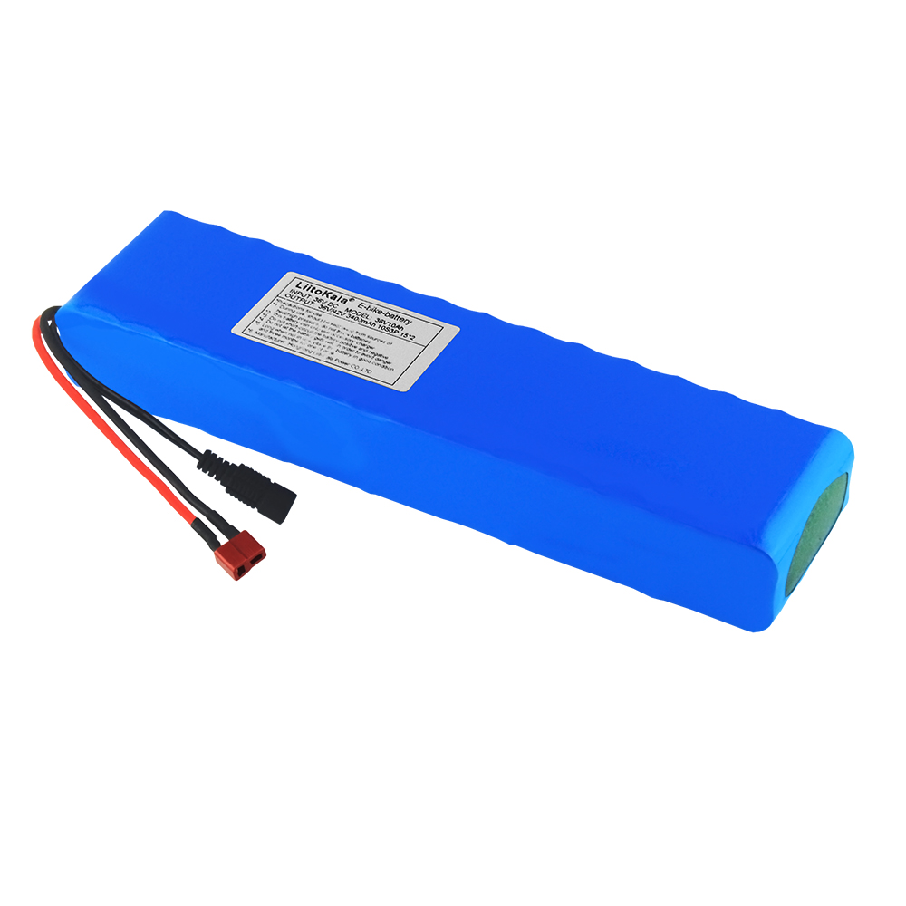 

LiitoKala 36V 10Ah 600watt 10S3P lithium ion battery pack 20A BMS For xiaomi mijia m365 pro ebike bicycle scoot XT60 T plug