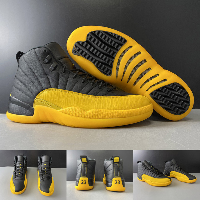 

2020 New Jumpman 12s 12 University Gold basketball shoes Game Ball football PE Game Royal Reverse Taxi mens sports shoes