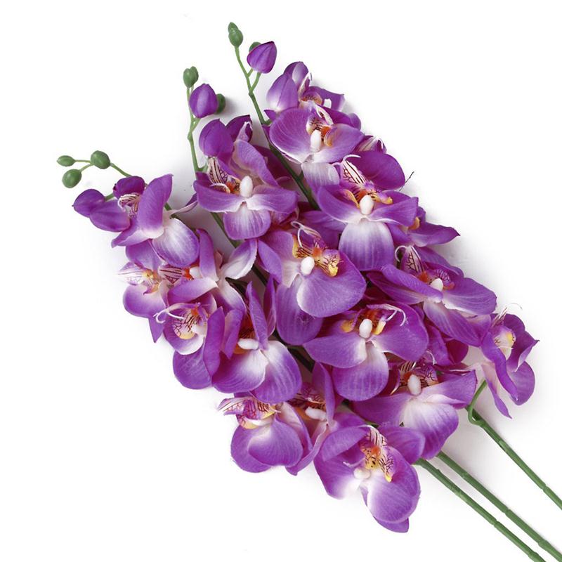 

Artificial Butterfly Orchid Flower Plant Artificial Flower Wedding Decoration Wreaths Wedding Car Decoration Spring