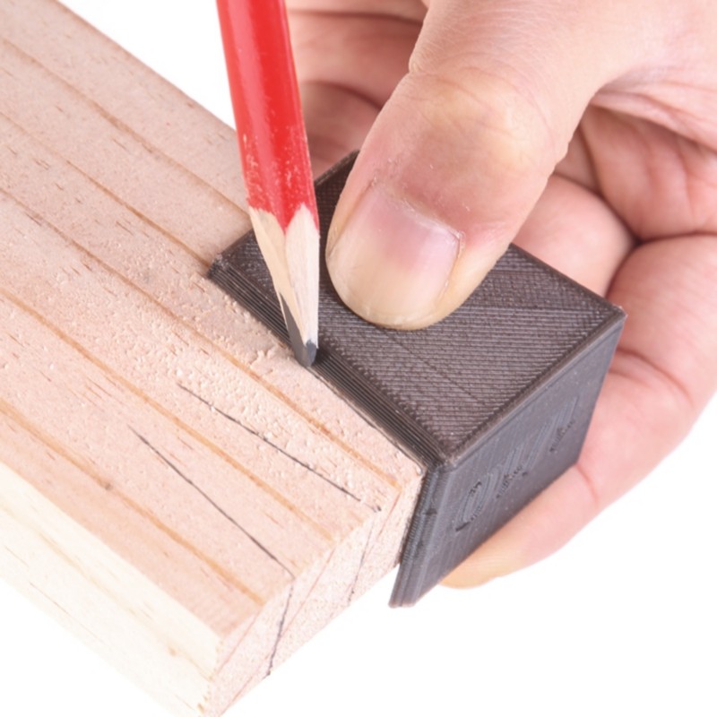 

Dovetail guide gauge 1: 10 Dovetail Ruler tenon gauge Woodworking DIY tools