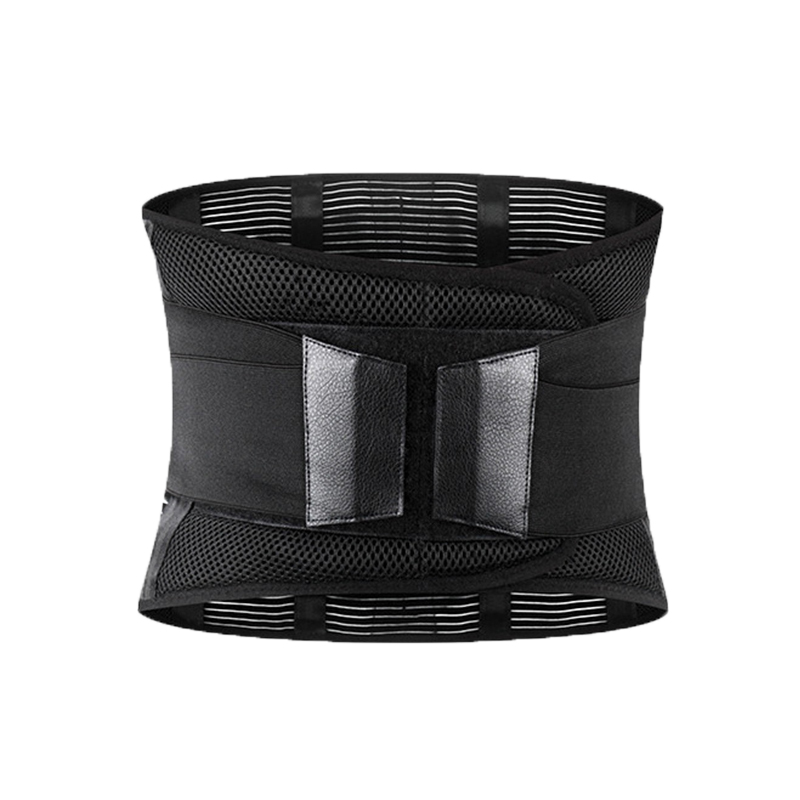 

Waist Band Gym Fitness Sports Exercise Waist Support Pressure Protector Body Building Belt Slim Item Sports Tools, Black