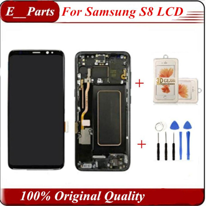 

Good price For Samsung Galaxy S8 Lcd Display S8 plus G950 G950F G955fd G955F G955 With Frame and No Frame Touch Screen Digitize