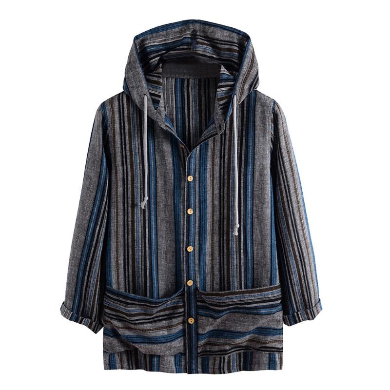 

Long Sleeved Casual Jacket Men / Women Windbreaker Street Office Jackets Hooded Hip-hop Streetwear Fashion Zipper Coats, Gray