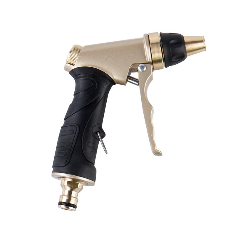 

High-pressure Car Wash Water Gun Adjustable Copper Hose Spray Nozzle Gun Garden Hose Water Pressure Guns