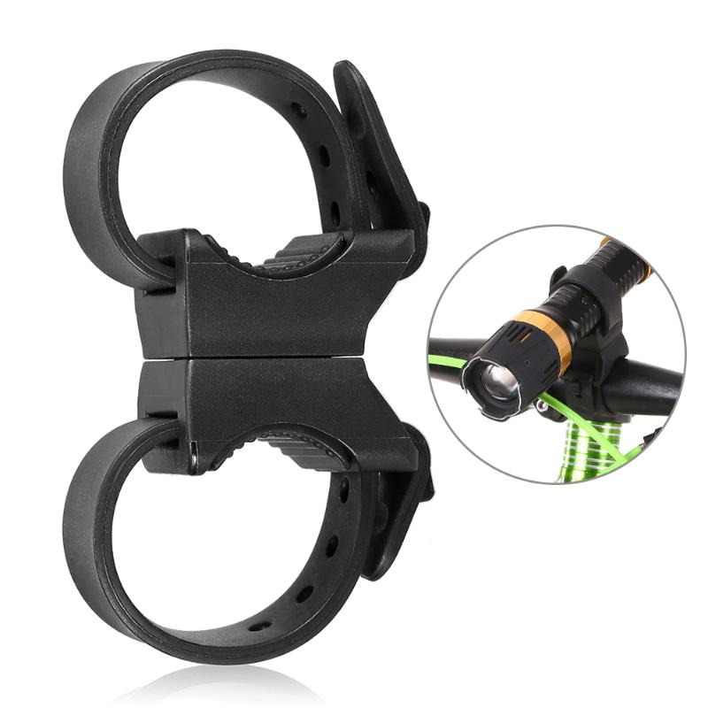

360 Degree Rotary Bycicle Clip Holder Bracket for Torch Lamp Universal Bicycle Bike LED Light Torch Mount