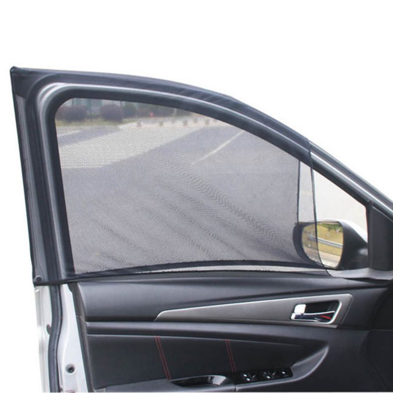 

Car Mesh Sunshade Sunscreen Insulation Side Window Sunshade Window Protection Film Cover Car Exterior Accessories