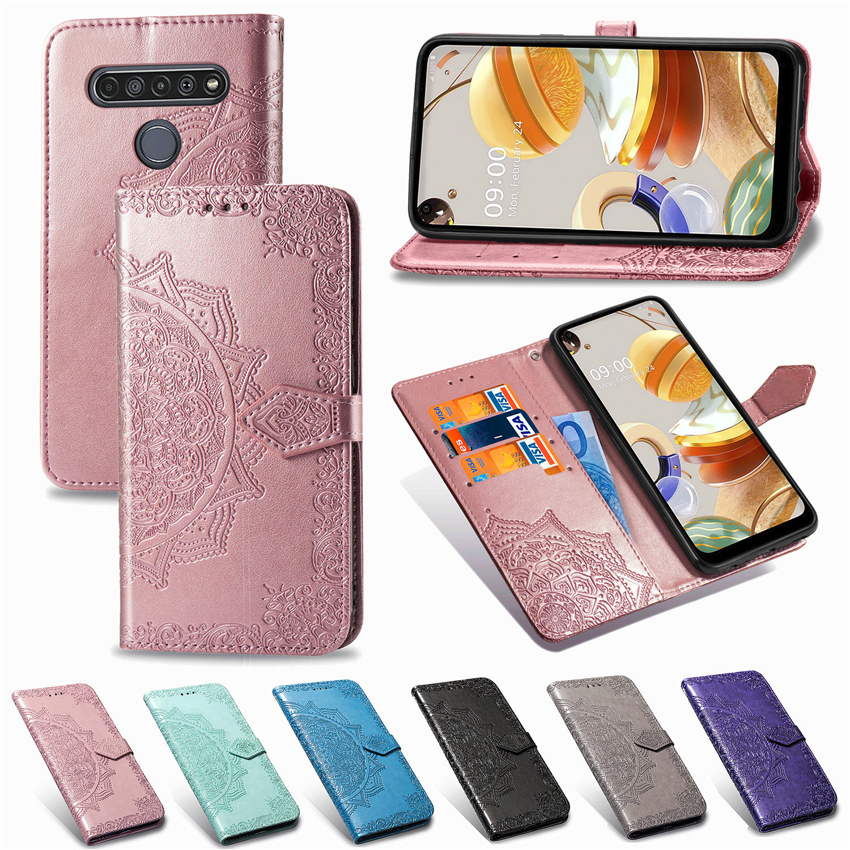 

Phone Case For LG K61 Leather Case K61 Magnetic Wallet Card Cover For For LG Stylo 6 Phone Cover Stylo6 Phone Bag