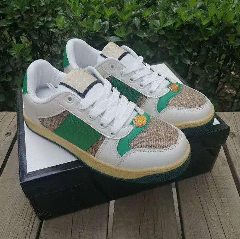 

2022 Designers Men Women Sneakers Loafers Shoes Fashion Low Cut Lace-up G Casual Sports Shoes Brand Unisex Zapatos Walking Shoe 36-44